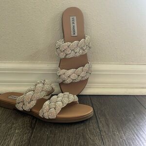 Steve Madden sparkle sandals